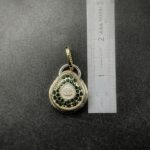 Vintage Chanel Emerald Pendant