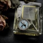 Vintage Chanel Swallow Button Pendant