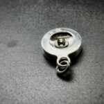 "Corinne" Vintage Chanel Blue Swallow Button Pendant - Image 16