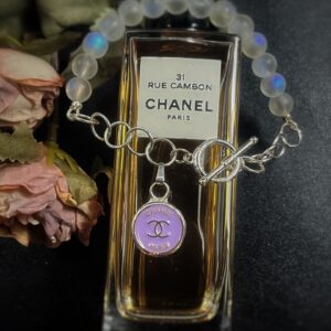 Antique 1920s Chanel Button Charm Bracelet