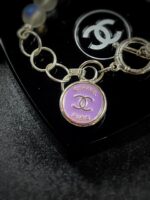 Antique 1920s Chanel Button Charm Bracelet