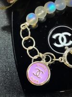 Antique 1920s Chanel Button Charm Bracelet