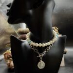 Vintage Chanel Button Necklace