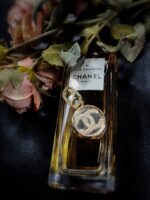Vintage Chanel Gold Button Pendant