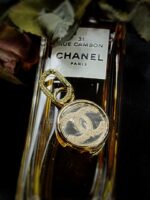 Vintage Chanel Gold Button Pendant