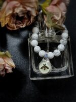 Gucci Bee Button Beaded Bracelet
