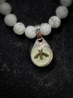 Gucci Bee Button Beaded Bracelet