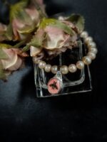 Gucci Bee Button Beaded Bracelet