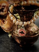 Gucci Bee Button Beaded Bracelet