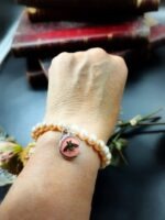Gucci Bee Button Beaded Bracelet