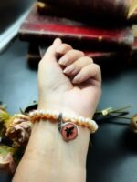 Gucci Bee Button Beaded Bracelet
