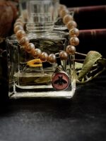 Gucci Bee Button Beaded Bracelet