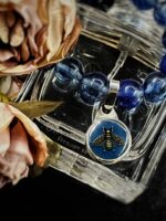 Gucci Bee Button Beaded Bracelet