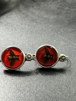 Vintage Gucci Bee Button Earrings