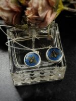Vintage Gucci Bee Button Earrings