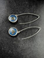 Vintage Gucci Bee Button Earrings