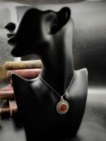 Vintage Gucci Bee Button Necklace