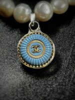 Vintage Chanel Button Charm Bracelet