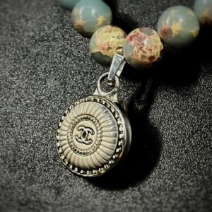 Vintage Chanel Button Charm Bracelet