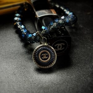 Vintage Chanel Button Charm Bracelet