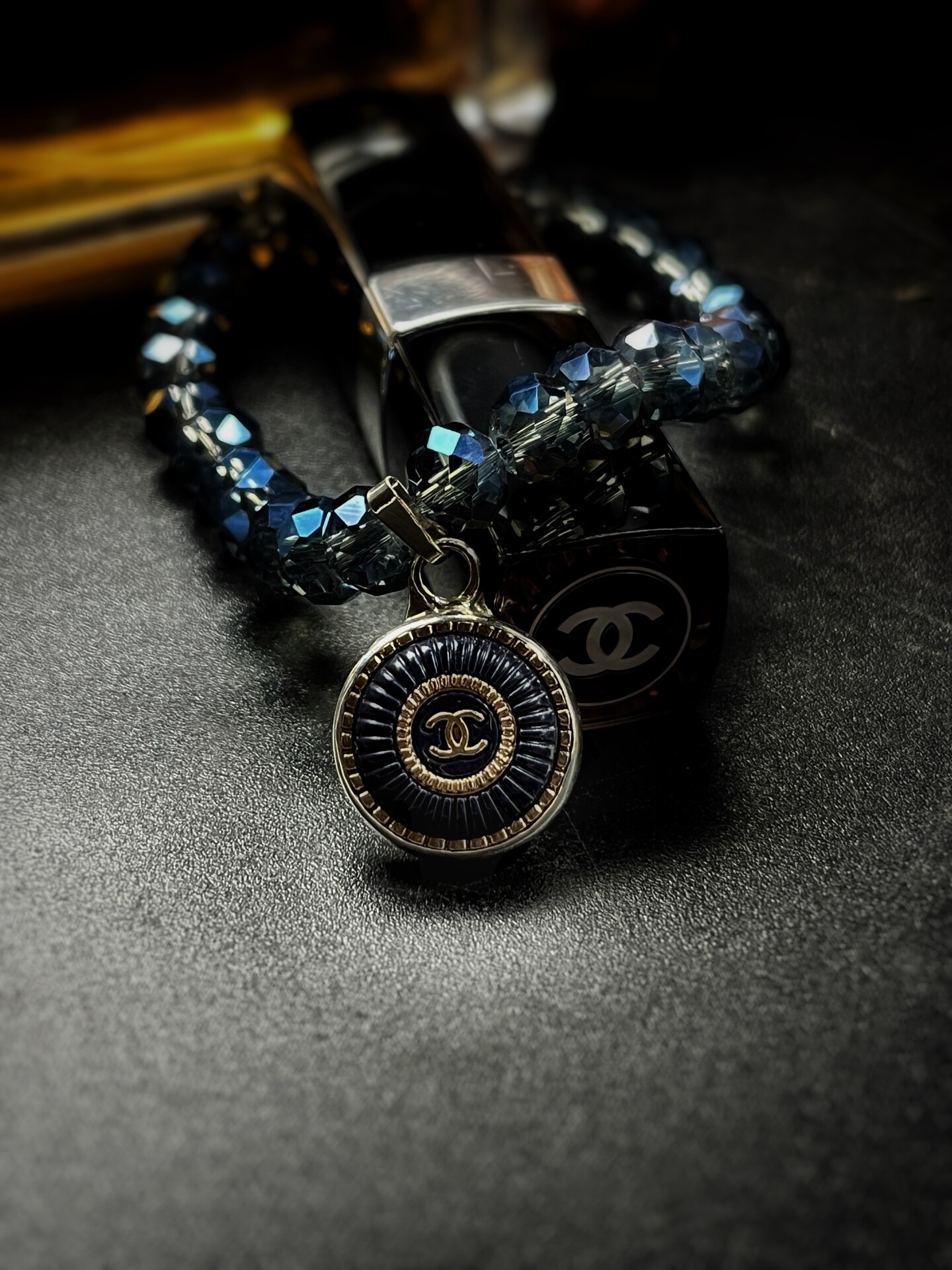 Vintage Chanel Button Charm Bracelet Vintage Chanel Button Charm Bracelet