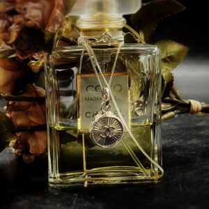 Vintage Chanel Button Pendant