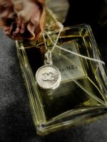 Vintage Chanel Button Pendant