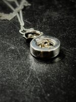 Vintage Chanel Button Pendant