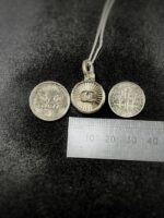 Vintage Chanel Button Pendant