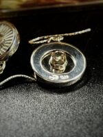 Vintage Chanel Button Earrings