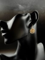 Vintage Chanel Button Earrings
