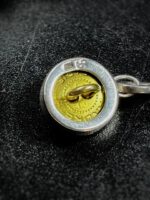 French Antique WW1 Navel Button Charm