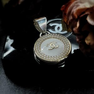 Vintage Chanel Pearl Zipper Pull Pendant