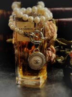 "Manon" Vintage White Pearl Chanel Zipper Pull Pendant - Image 6