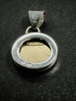 "Manon" Vintage White Pearl Chanel Zipper Pull Pendant - Image 8