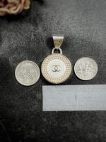 Vintage Chanel Pearl Zipper Pull Pendant