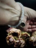 "Roslin" Petite Vintage Dior Button Charm Bracelet - Image 6