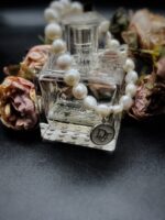 Vintage White Dior Button Charm Bracelet