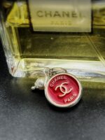 Antique 1920s Chanel Button Charm Pendant
