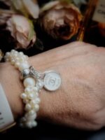 Antique 1920s Chanel Button Charm Pendant
