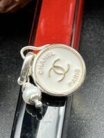 Antique 1920s Chanel Button Charm Pendant