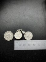 Antique 1920s Chanel Button Charm Pendant