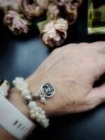 Antique 1920s Chanel Button Charm Pendant