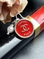 Antique 1920s Chanel Button Charm Pendant